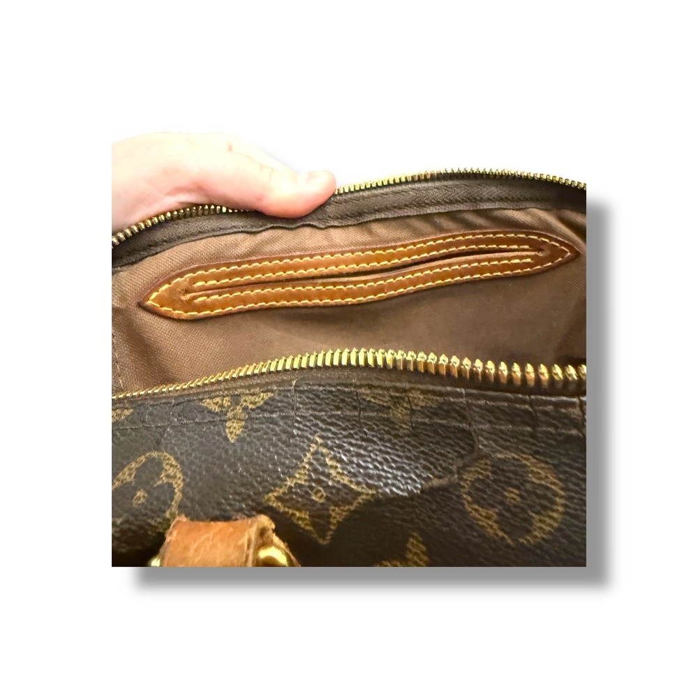 Louis Vuitton Speedy 30 Monogram Canvas Handbag Brown Satchel Classic - Picture 11 of 16